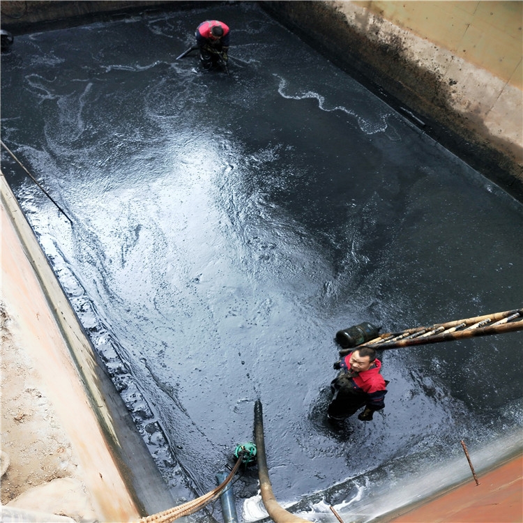 北关废水池清理